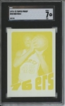 1972 Topps #40 Bob Rule 9 card progressive proof.